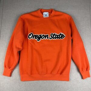 Oarsman 913 Sweatshirt Men S Orange‎ Sports Oregon State Beavers Graphic